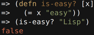 Is Lisp easy?